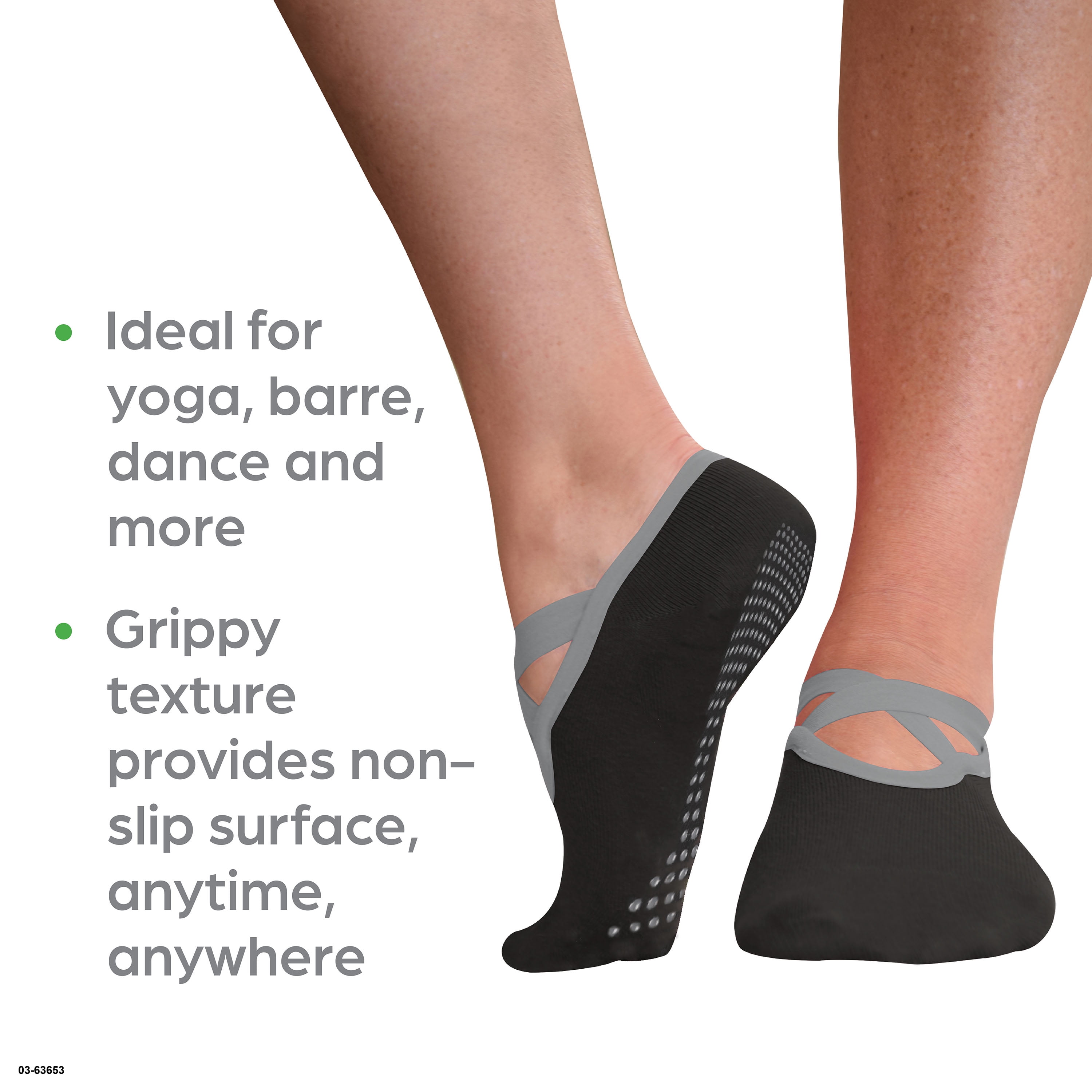 Barre Star™ Yoga Grip Socks - Non-Slip Socks for Barre, Yoga