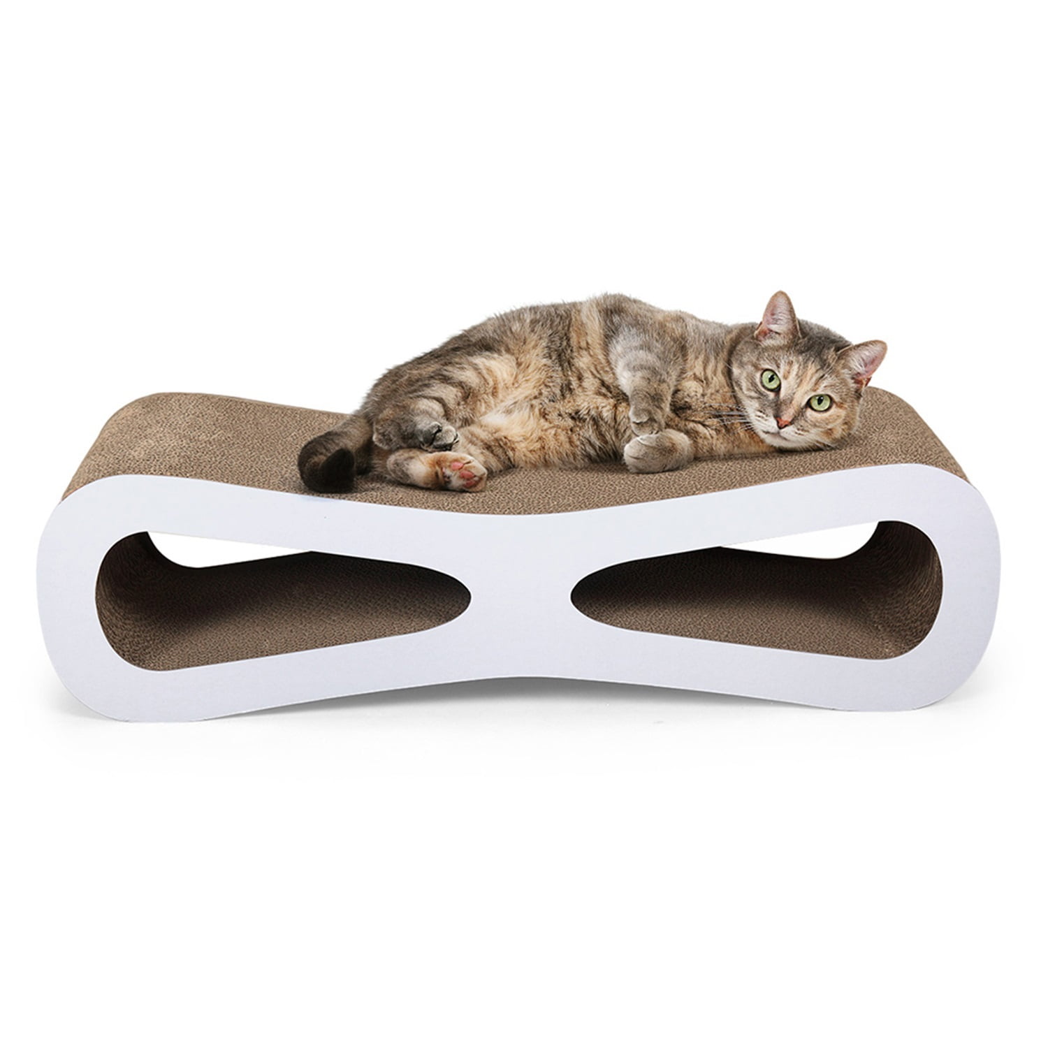 Pefilos Cat Scratcher Lounger for Large Cats Cat Scratcher for Wall Corner Cat Scratch Pad for Nails Durable Cat Scratching Pad Reversible, Beige Pefilos Cat Scratcher Lounger for Large Cats Cat Scratcher for Wall Corner Cat Scratch Pad for Nails Durable Cat Scratching Pad Reversible, Beige