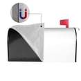 thumbnail image 4 of Mailbox Sleeve Reusable Waterproof Arc Opening With Soft Magnetic Strip Easy To Install Uv Protection 21x18 In White, 4 of 8