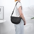 thumbnail image 4 of Bolso Hombro Crescent Bag para Mujeres Y Hombres Deporte Yoga Nailon Con Doble, 4 of 9