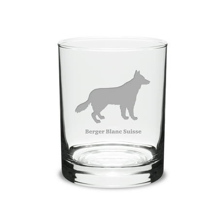 

Berger Blanc Suisse Deep Etched 14 oz Classic Double Old Fashion Glass