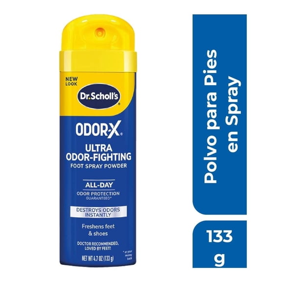 Polvo para pies en spray Dr. Scholl´s Odor X Spray 133 g
