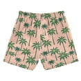 thumbnail image 7 of FORMRS Boys Swim Trunks Quick Dry Mesh Lining Beach Boardshorts, Sizes XS-XL, Pink Palm Trees, 7 of 7