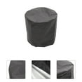 thumbnail image 3 of KAKOWELY Tea table cover Outdoor Tea Table Cover Durable Waterproof Black Cover Small Tea Table Cover18.5"X17.72"X0.39", 3 of 5