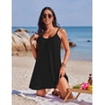 thumbnail image 4 of EKOUAER Womens Bathing Suit Cover Up Summer Swim Beach Dress Cover Up Spaghetti Strap Swimwear Sexy Swimsuit Coverup, 4 of 6