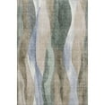 thumbnail image 2 of Addison Rugs Mayfield Premium Machine Washable Transitional Waves Beige Rectangle Rug, 9' x 12', 2 of 7