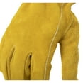 thumbnail image 4 of 212 Performance Leather Driver Work Gloves in Golden Brown, Medium LD-90-009, 4 of 4