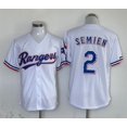 thumbnail image 1 of Nueva Camiseta De Béisbol Cardigan Rangers Baseball #2 Semien Summer Sportswear White-Xxxl(56), 1 of 2