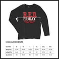 thumbnail image 7 of RED Friday Until They All Come Home Women's Long Sleeve T-shirt Remember Everyone Deployed US Military Day American Patriot, 7 of 7