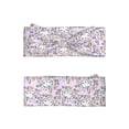 thumbnail image 2 of Wukai Purple Rabbit Print Baby Bow Headband for Newborn Infant Baby Toddler Girls, 2 of 5