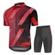 thumbnail image 2 of Conjunto De Ropa De Ciclismo Para Hombre, Transpirable, De Secado Rápido, Cómodo, Manga Corta Y Pantalones Cortos Acolchados, 2 of 7