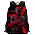 thumbnail image 2 of Mochilas para niños de Deadpool, regalo de cumpleaños para estudiantes, mochilas escolares para niños y niñas, mochila duradera de gran capacidad para acampar, 2 of 5