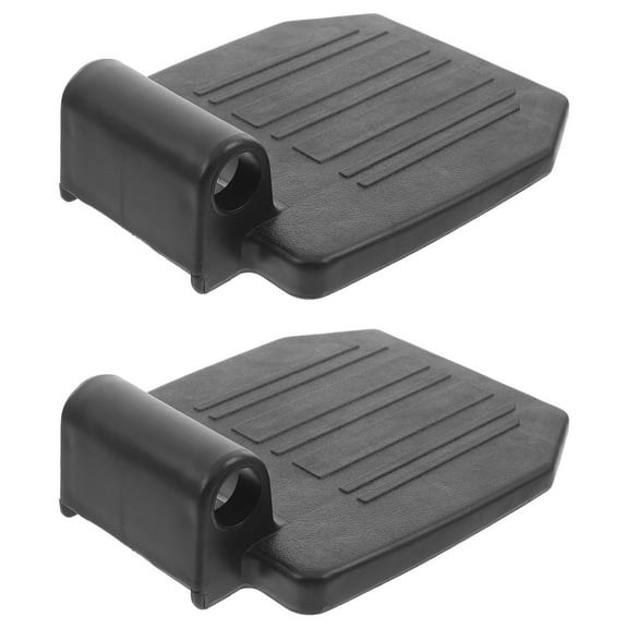 OUNONA  2 Pcs Wheelchair Crutch Support Foot Pad Leg Rest Footrest