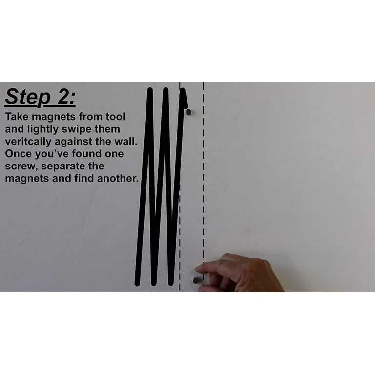 Easily hang pictures and artwork with our new Magnetic Stud Finder wit