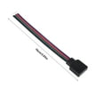 thumbnail image 4 of 20pcs 4 Pin Cable Connector Wires for RGB LED Strip Lights 10cm Length, Premium PVC Material, 4 of 8