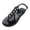 Black, variant on IWRICH Womens Fashion Flip Flops Sandals Summer T-Strap Flats Beach Walking Comfort Shoes White 9