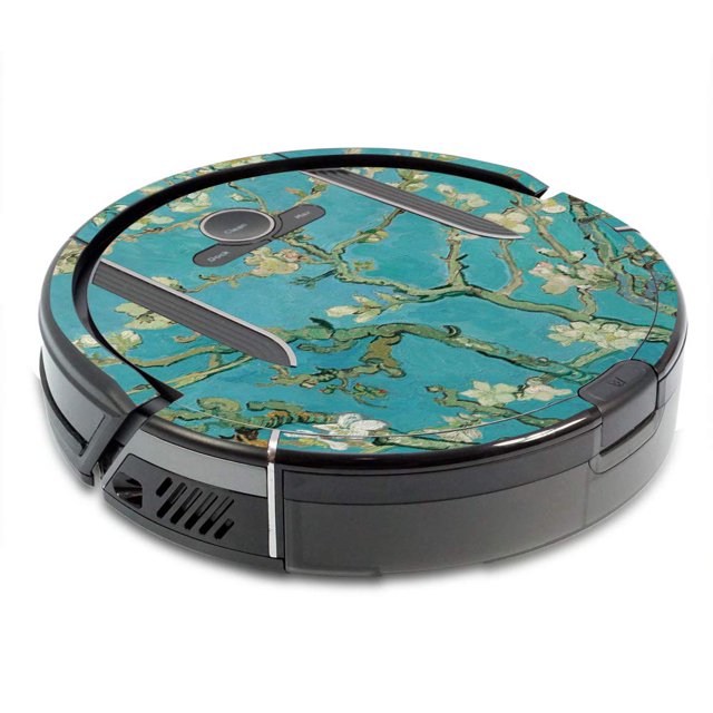 MightySkins Skin Compatible with Shark Ion Robot R85 Vacuum Minimum Coverage - Almond Blossom | Protective, Durable, and Unique Vinyl wrap Cover | Easy to Apply, Remove | Made in The USA