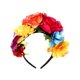 thumbnail image 1 of wonima11 Mexican Rose Flower Crown Headband, Day of The Dead Floral Rose Crown Headband Headpiece for Halloween Costume Party, 1 of 1