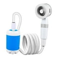thumbnail image 3 of Ducha portátil, bomba de ducha de viaje, recargable, multiusos, eléctrica, para exteriores, ducha de camping, para jardinería, lavado de coches, 3 of 8