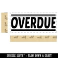 thumbnail image 2 of Overdue Payment Library Book Self-Inking Rubber Stamp Ink Stamper for Business Office - Fuchsia Ink - Small 1-1/2 Inch, 2 of 7