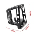 thumbnail image 4 of light Folding Bike Front Bracket Front Adapter Bottle Cage Mount, Aluminum Alloy , 53x66x70MM, 4 of 10