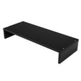 thumbnail image 1 of TFixol Wooden Monitor Stand Desktop Keyboard Storage Rack Desktop Riser Stand Easy Installation for Computer Monitor Laptop Black, 1 of 6