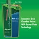 thumbnail image 4 of Libman Rinse 'n Wring - Sistema de fregona y cubeta | Fregona de piso de microfibra | Limpiador de suelos de madera dura | Fregona húmeda y se, 4 of 5
