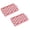 Pink, variant on Silicone Ice Cube Tray with Lid, 25 Grid Small Round Ice Ball Mold, Mini Ice Cube Tray for Freezer, Stackable Round Ice Maker for Juice, 7.3"x4.9", Pink