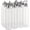12, variant on Plastic Water Bottles Reusable Water Bottles with Airtight Juice Bottle with Stainless Steel Lids for Eco-Friendly Travel Drinks and Beverages,12 Pack17.6oz