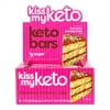 Kiss My Keto Bars Chocolate Birthday Cake, 12 Pack — Low Carb Low Sugar Protein Bars | Keto Snack Bars with MCT Oil, Nutritious Fats & Collagen