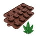 thumbnail image 4 of Moldes de silicona para dulces con hoja de cáñamo, cannabis y marihuana, 3 unidades, moldes para cubitos de hielo de silicona con relieve de hojas de marihuana, 4 of 4