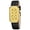 BlackGold-P, variant on Men’s Vintage Quartz Watch Rectangular Dual-Dial Design with Dual Time Zone,Waterproof Man Watch with Leather Strap, Perfect for Travel & Business