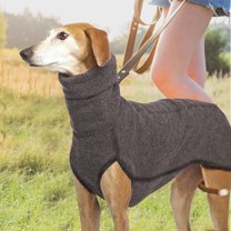 Fleece Dog Apparel Winter Warm Dog Coat Doggie Turtleneck Cozy Jacket Soft Shirt Vest Stylish Pet Outfits for Cold Weather for Extra Large to Small Pets