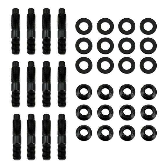 Exhaust Manifold Stud Kit, Compatible with Dodge Ram 5.9L/6.7L Cummins 1994-2018