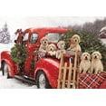 thumbnail image 2 of Cachorros Holiday Ride - Rompecabezas para niños (100 piezas) Vermont Christmas Company Vermont Christmas Company, 2 of 2