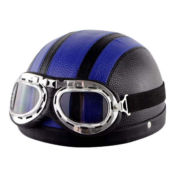 SHENGXINY Retro Helmet Clearance Bicycle Helmet Adult Helmet Bicycle Ultra-light Breathable Removable Protection Road Bike Helmet Cycling Helmet Men And Women Commuting Blue