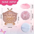 thumbnail image 2 of Set Powder Puff Qopoto de 5 piezas con contenedor Amber Butterfly, 2 of 5