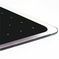 thumbnail image 4 of Viztex Glacier Magnetic Glass Dry Erase Board Soft Violet Jet Black 17x23 inch, 4 of 9