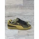 thumbnail image 1 of PU & MA 363087 Black + Gold Metallic Knit Basket Sneakers 41 Men’s Size 11 Shoes, 1 of 6