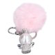 thumbnail image 1 of LLavero De Mochila Felpa Suave Inodoro Sin Decoloración Amplia Aplicación Llavero Pompón Exquisito Y Esponjoso Para Bricolaje Para Bolsa Para Mochila ANGGREK Arte y Manualidades, 1 of 8