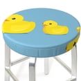 thumbnail image 3 of Fotbe Cute Ducky Stool Covers Round,Waterproof Round Bar Stool Covers Bar Chair Covers Washable Stool Cushion Slipcover for 12-14 Inch Chair-12 inch, 3 of 7