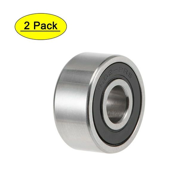 1602-2RS Roulements à Billes Rainures Profondes Z2 1/4 x 11/16 x 5/16 Pouces Acier Chromé Doublement Scellé 2 Pcs