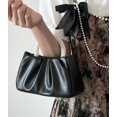 thumbnail image 4 of LHSHID Evening Bag Purse for Women Pearl Tote Bag Rhinestone Clutch Handbags Soft Leather Cloud Purse for Wedding Party Prom, 4 of 6