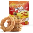 thumbnail image 2 of (4 pack) Jungle Calling Beef Tendons Rings,Chicken Wrapped Tendons,Joint Supplement for Dogs with Glucosamine, 2 of 10