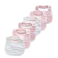 thumbnail image 2 of Muslin Baby Bibs for Boys and Girls, 6 Pack Cotton Drooling and Teething Bibs, Infant Newborn, 2 of 3