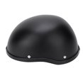 thumbnail image 5 of Casco de media cara para motocicleta de perfil bajo, color negro mate (XL), 5 of 5