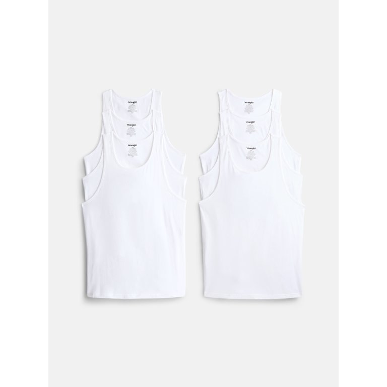 Wrangler Men's Scoop Neck Tank Top 6-Pack photo 2