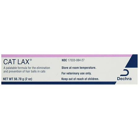 4 Ounce Hairball Relief - dechra cat lax cat hairball remedies, 2-ounce