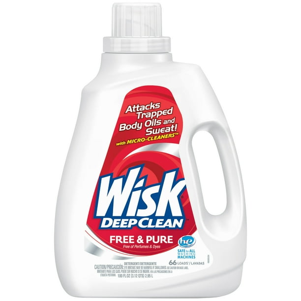 Wisk® Deep Clean? Free & Pure Laundry Detergent 100 fl. oz. Jug