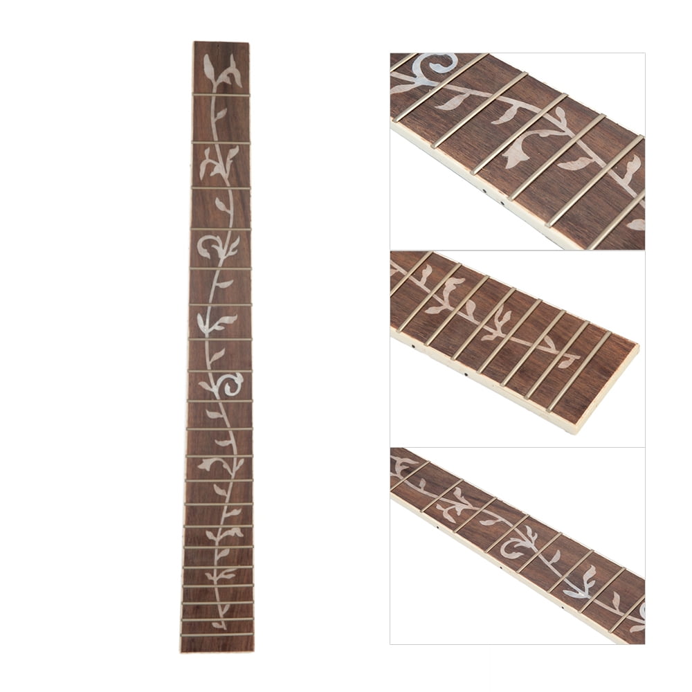 41 Inch 20 Frets Acoustic Folk Guitar Fretboard with Dot Pattern Inlay